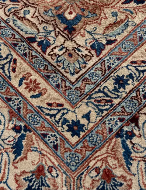 Beige Persien Perserteppich 400 x 304 cm - view 3