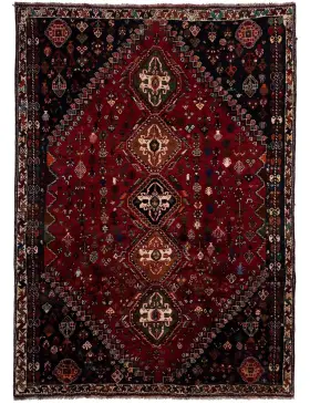 Red Persia Shiraz Qashqai 266 x 168 cm