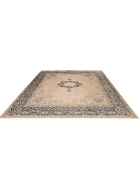 Beige Persien Persisk Vintagetæppe 390 x 295 cm - view 2