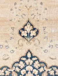 Beige Persien Persisk Vintagetæppe 390 x 295 cm - view 3