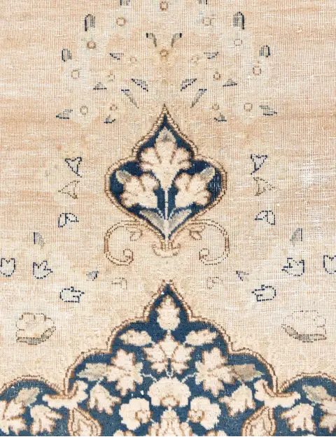 Beige Perzië Perzisch Vintage Tapijt 390 x 295 cm - view 4