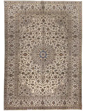 Beige Persien Perserteppich 405 x 293 cm