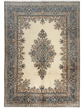 Beige Persia Kerman 377 x 270 cm