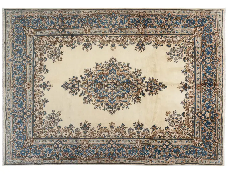 Beige Persia Kerman 377 x 270 cm