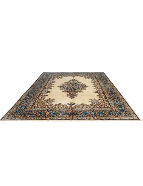 Beige Persien Kerman 377 x 270 cm - view 2
