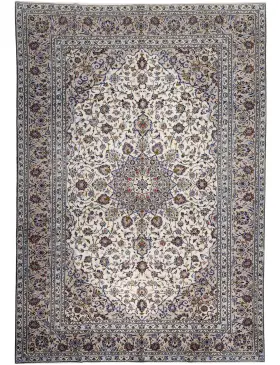 Beige Persia Alfombra Persa 344 x 240 cm