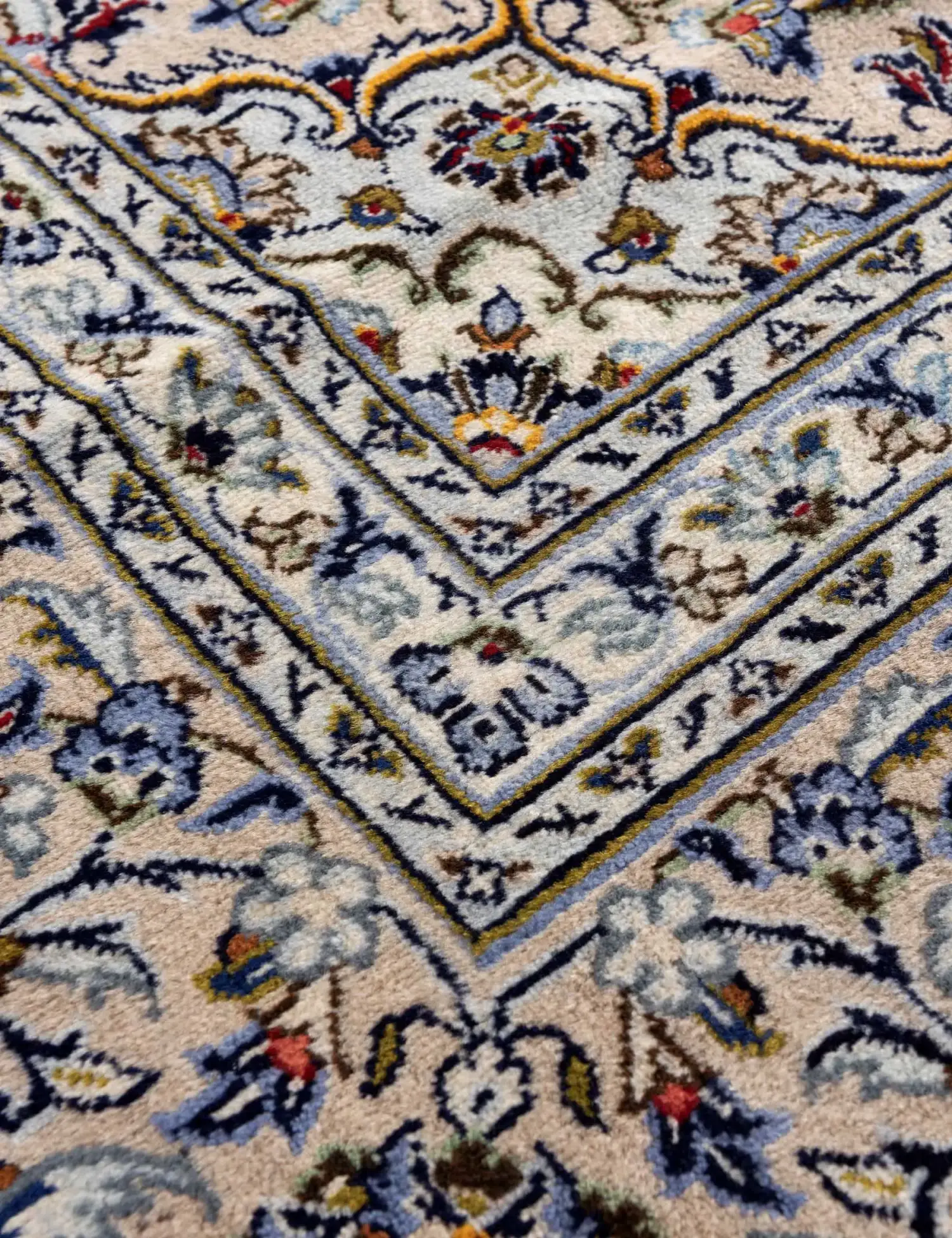 Beige Persia Persian Rug 344 x 240 cm - Unique Handmade Carpet