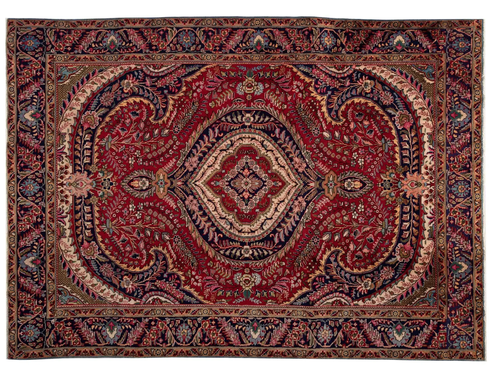 Rosso Persiano Tappeto persiano 283 x 194 cm - Tappeto unico fatto a mano