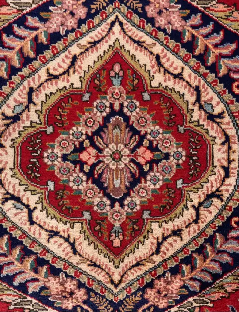 Rot Persien Perserteppich 283 x 194 cm - view 4