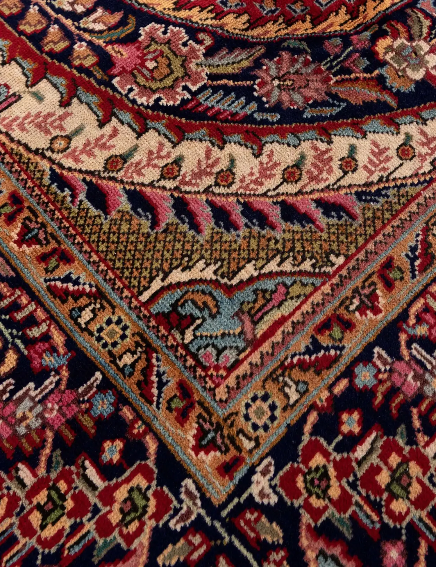 Rød Persien Persisk Tæppe 283 x 194 cm - Unikt håndlavet tæppe
