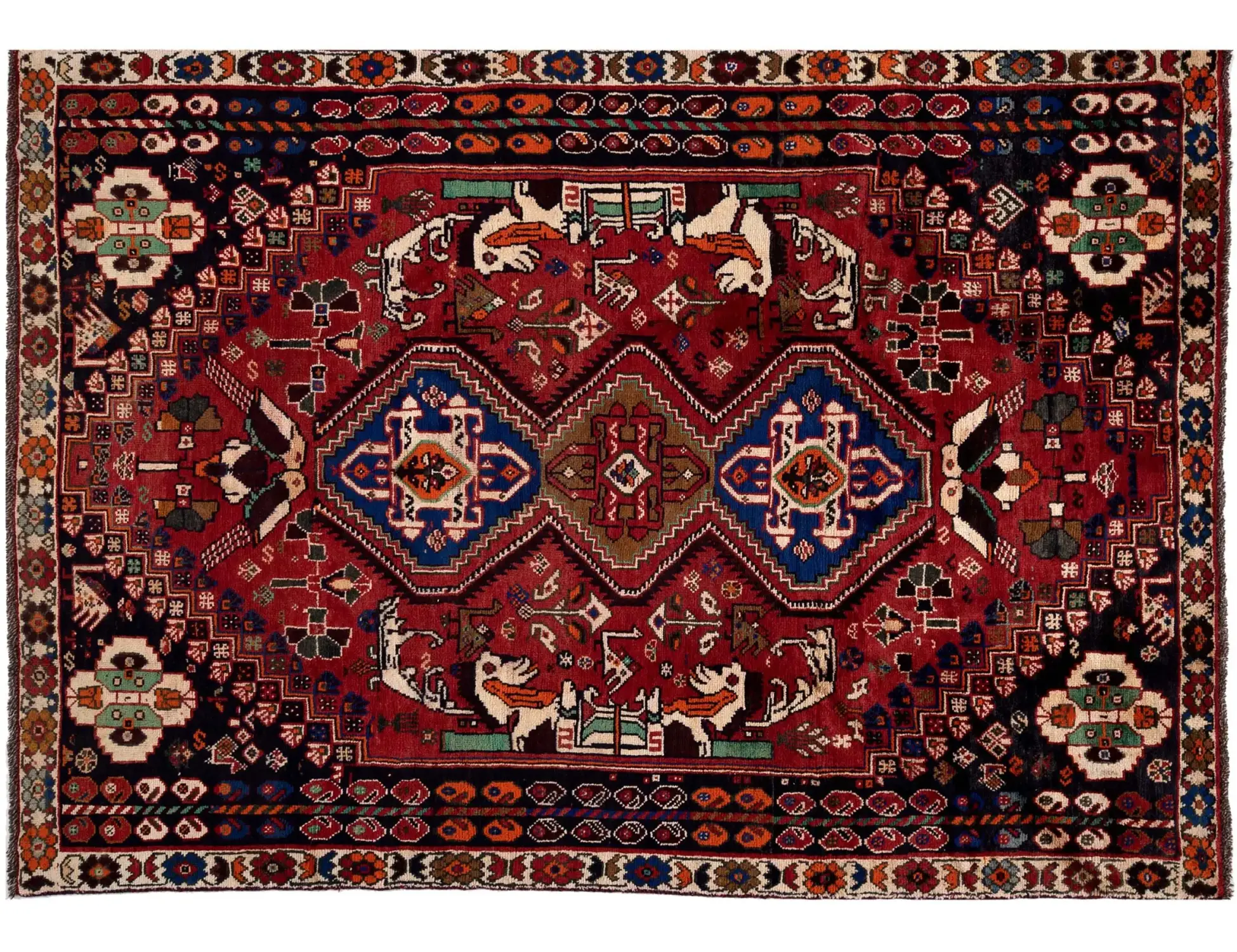 Rosso Persiano Tappeto persiano 278 x 177 cm - Tappeto unico fatto a mano