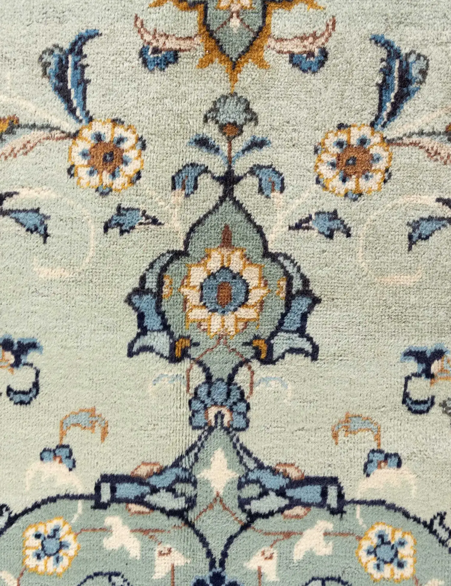 Green Persia Persian Rug 339 x 242 cm - Unique Handmade Carpet