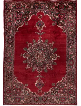 Rojo Persia Alfombra Persa 297 x 200 cm