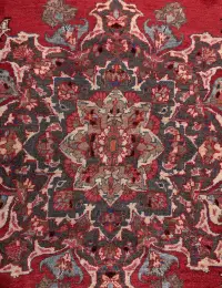 Rød persia Persisk teppe 297 x 200 cm - view 4