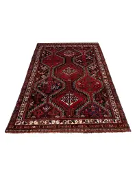Rouge Persan Tapis persan 262 x 126 cm - view 1