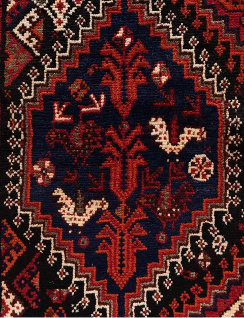Rød Persien Persisk Tæppe 262 x 126 cm - view 3