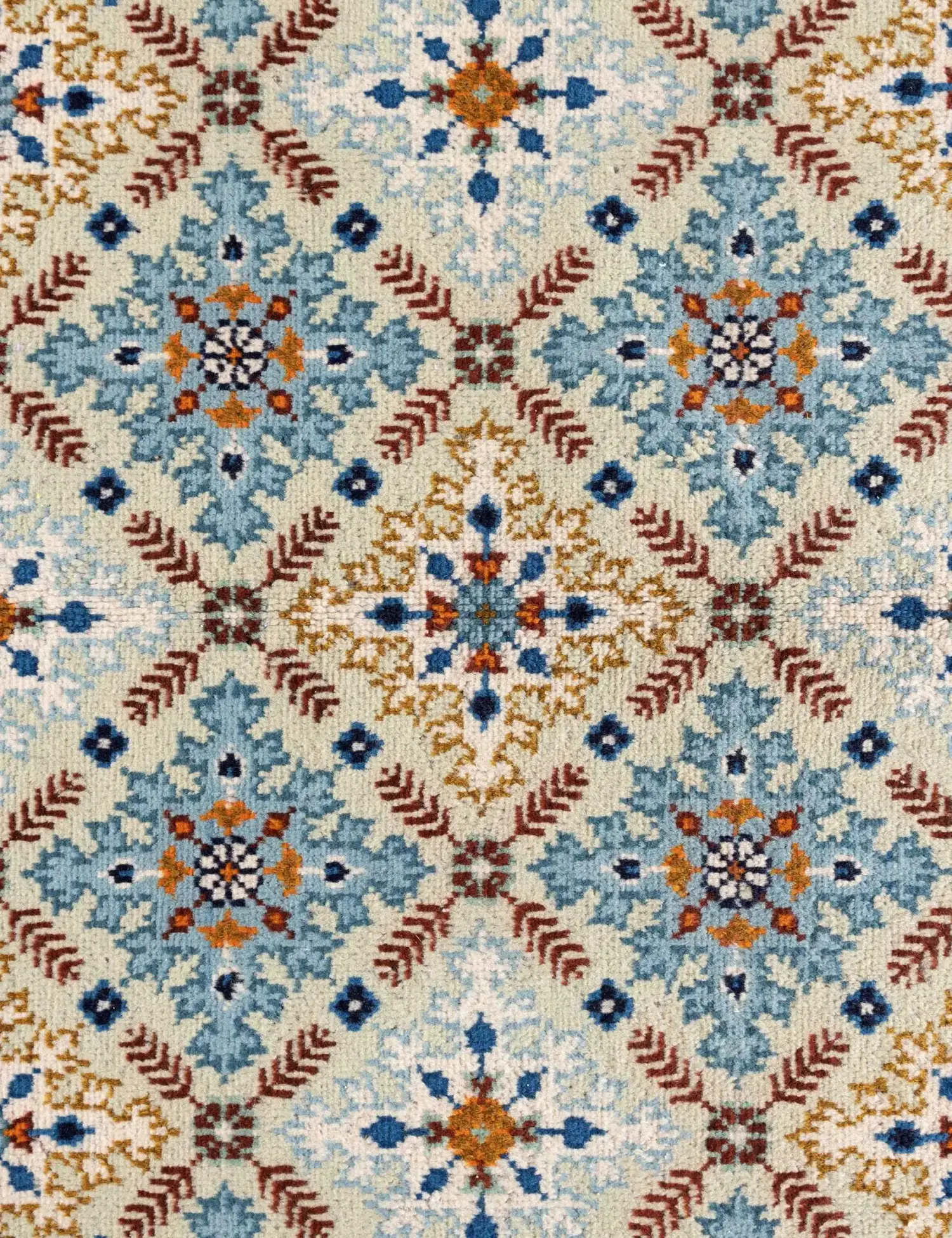 Groen Perzië Perzisch Tapijt 385 x 278 cm - Uniek handgemaakt tapijt