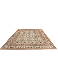Beige Persiano Tappeto persiano 389 x 303 cm - view 1