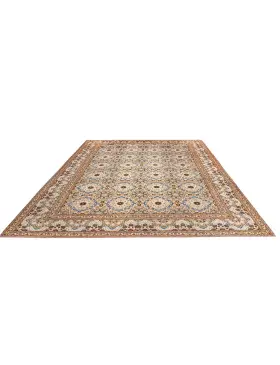 Beige Persia Alfombra Persa 389 x 303 cm - view 1