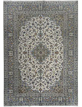 Beige Persan Tapis persan 396 x 282 cm
