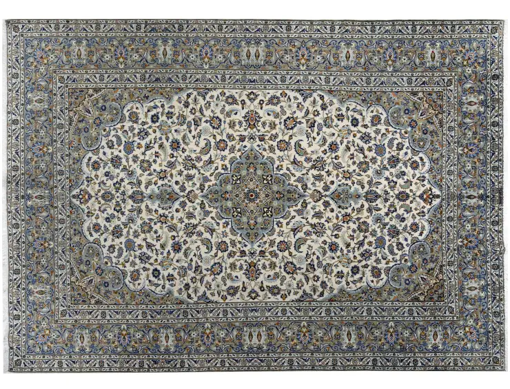 Beige Persan Tapis persan 396 x 282 cm