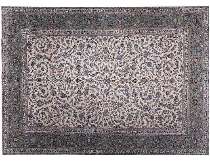 Beige Persia Patina Kashan Rug 425 x 310 cm