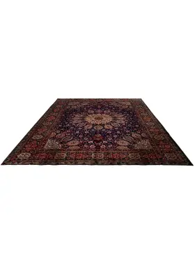 Bleu Persan Tapis persan 389 x 300 cm - view 2
