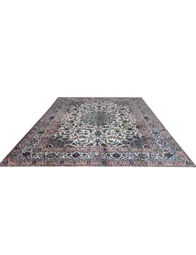 Beige Persien Kashan 341 x 243 cm - view 1