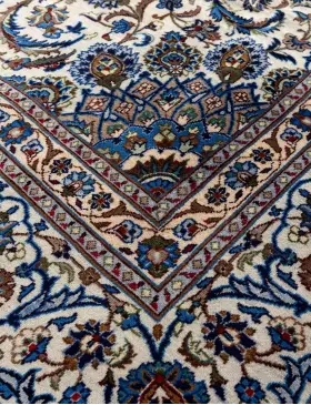 Beige Persien Kashan 341 x 243 cm - view 3