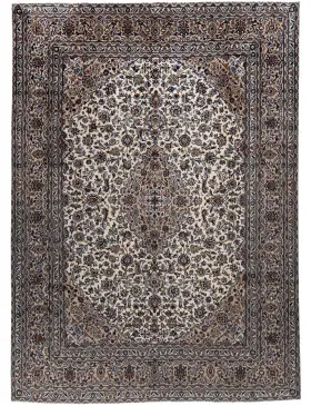 Beige Persien Persisk Tæppe 376 x 291 cm