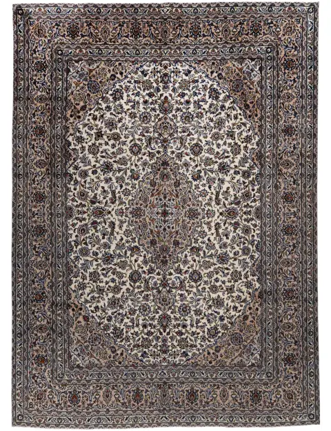 Beige Persien Perserteppich 376 x 291 cm