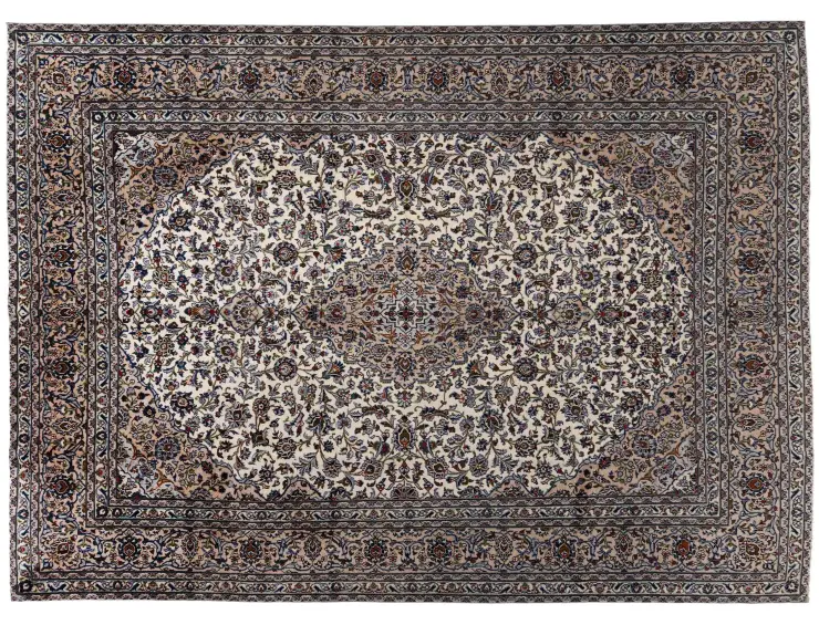 Beige Persiano Tappeto persiano 376 x 291 cm