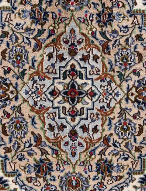 Beige Persien Perserteppich 376 x 291 cm - view 4