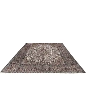 Beige Persien Persisk Tæppe 376 x 291 cm - view 1