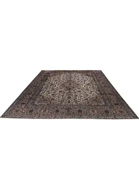 Beige Persien Persisk Tæppe 376 x 291 cm - view 2