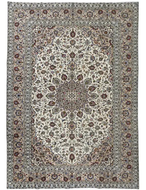 Beige Persien Perserteppich 342 x 246 cm
