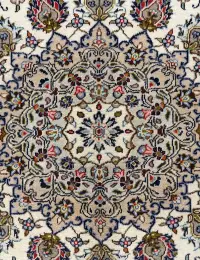 Beige Perzië Perzisch Tapijt 342 x 246 cm - view 4