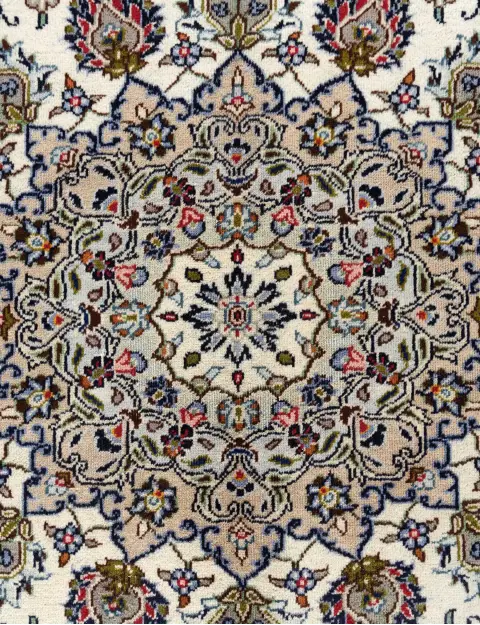 Beige Persien Perserteppich 342 x 246 cm - view 4