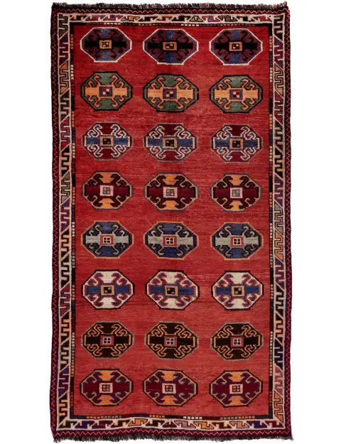 Rød Persien Persisk Tæppe 277 x 155 cm
