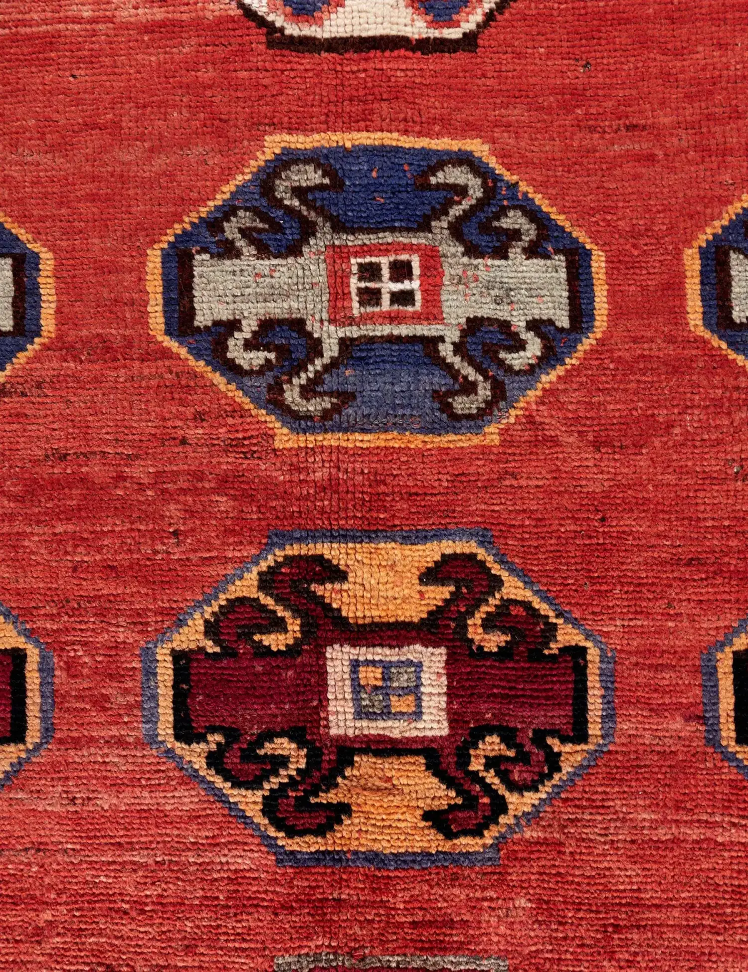 Red Persia Persian Rug 277 x 155 cm - Unique Handmade Carpet
