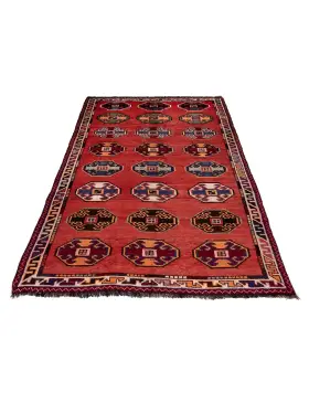 Rojo Persia Alfombra Persa 277 x 155 cm - view 1