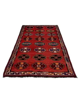 Rojo Persia Alfombra Persa 277 x 155 cm - view 2
