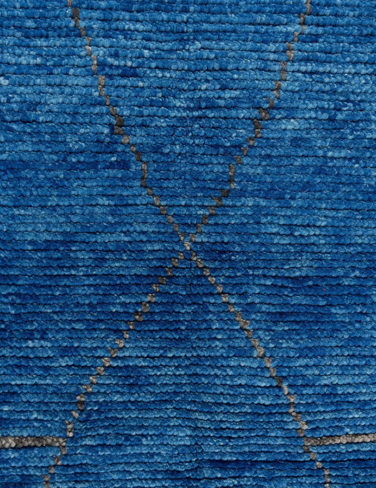 Blå text_origin_4 Oushak teppe 289 x 196 cm - Unikt håndlaget teppe