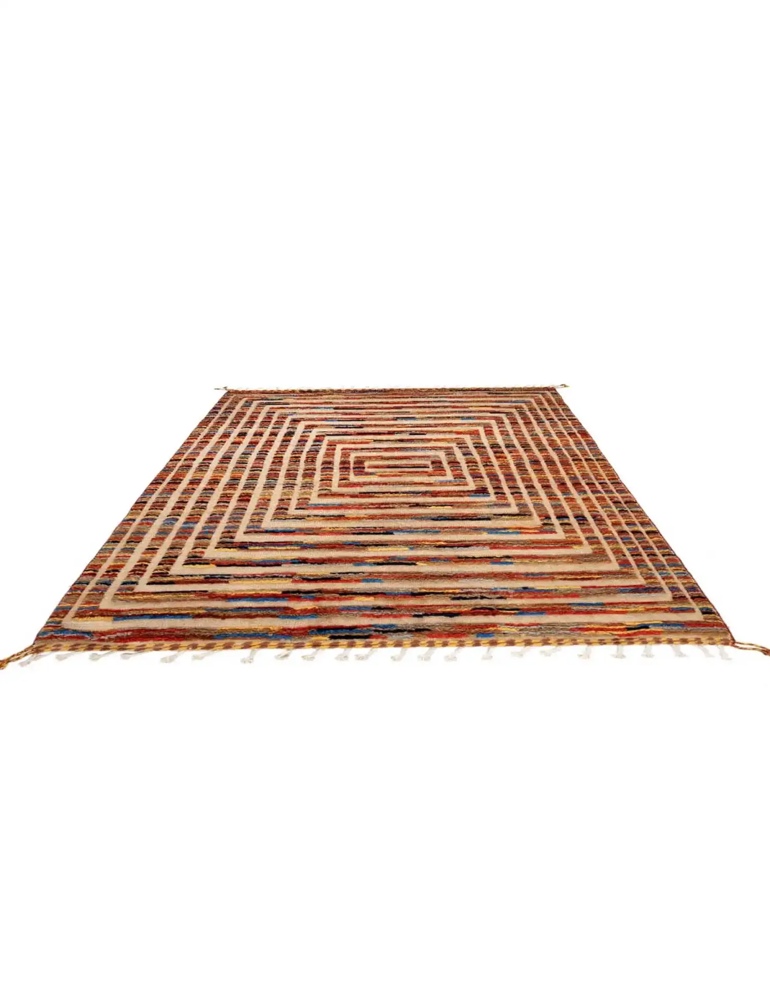 Mehrfarbig text_origin_4 Kelim 259 x 171 cm - Einzigartiger handgefertigter Teppich