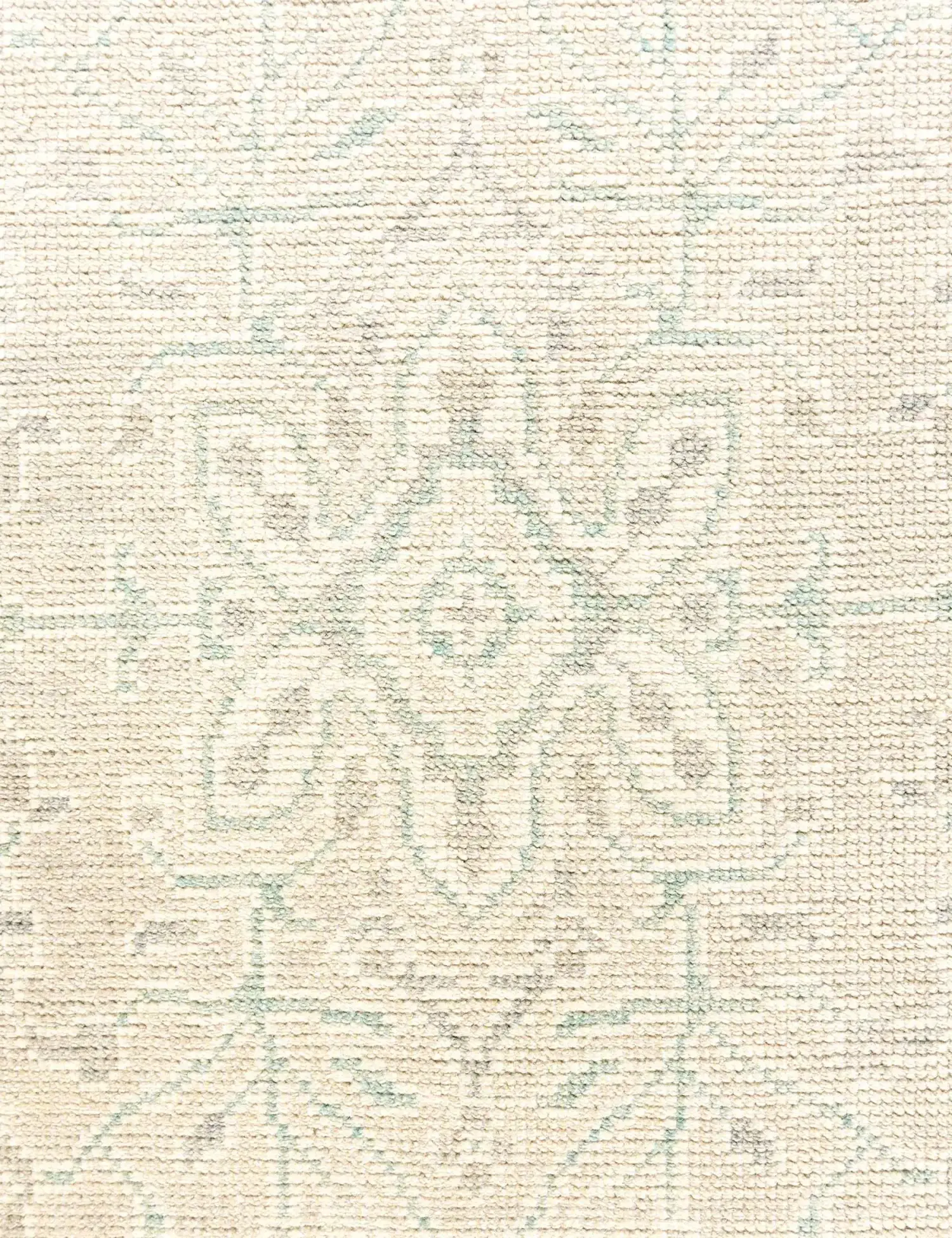 Grün text_origin_4 Oushak Teppich 364 x 271 cm - Einzigartiger handgefertigter Teppich