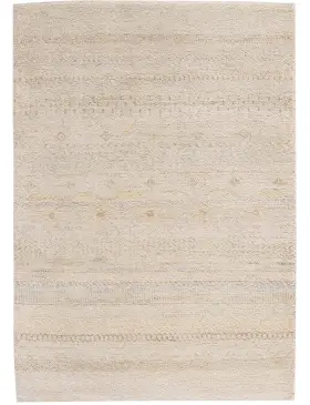 Beige Pakistan Gabbeh 122 x 80 cm