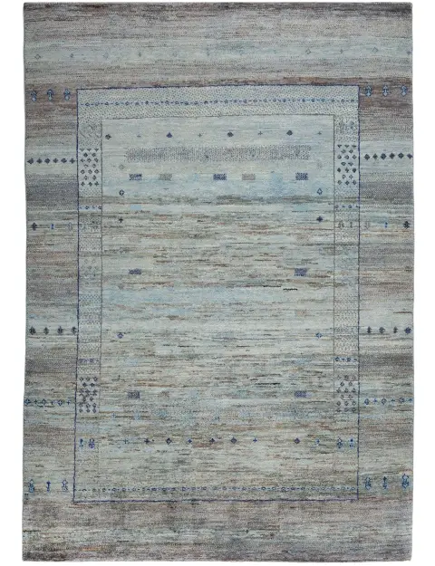 Blå Pakistan Gabbeh 212 x 158 cm