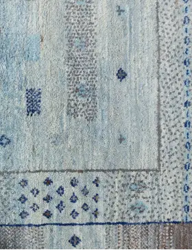 Bleu Pakistan Gabbeh 212 x 158 cm - view 3
