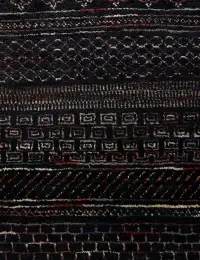Svart text_origin_4 Gabbeh 245 x 168 cm - view 3