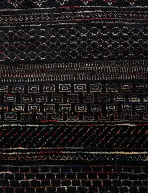 Svart Pakistan Gabbeh 245 x 168 cm - view 3